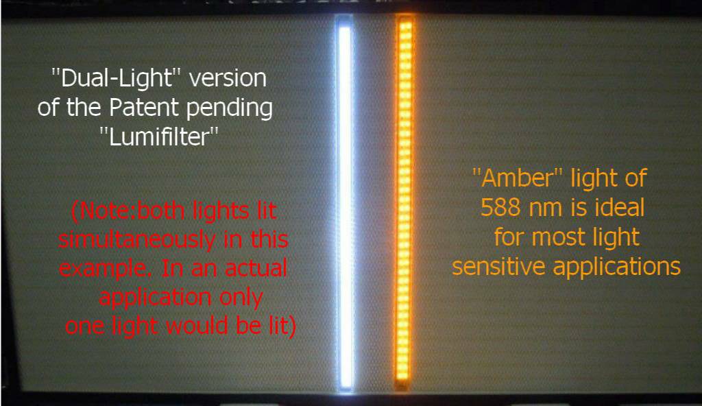 Dual LED-Lit Fan Filter Units