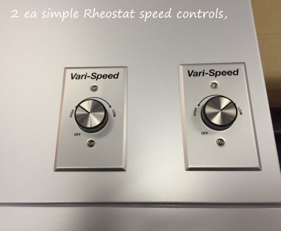 Advanced Fan Speed Control Options, Including Automatic Pressure Control